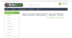 Desktop Screenshot of mullensports.com